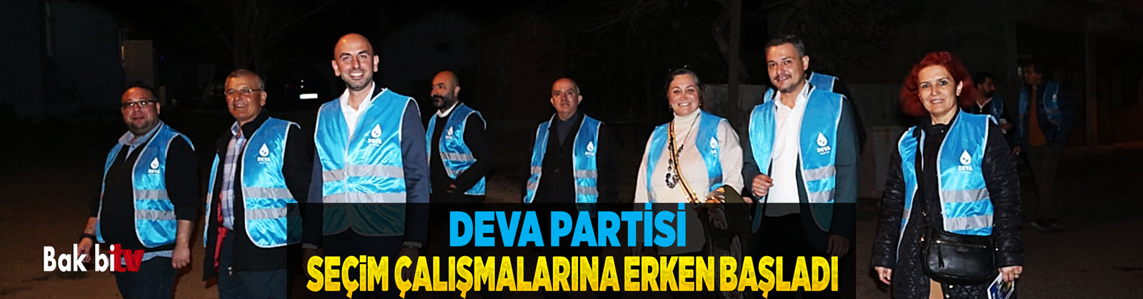 TEKİRDAĞ DEVA PARTİSİ SEÇİM ÇALIŞMALARINA ERKEN BAŞLADI