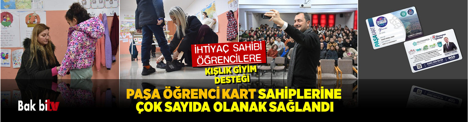 YÜKSEL’İN ÖĞRENCİLERE SUNDUĞU YARDIM KAMPANYALARI HAYATA GEÇTİ