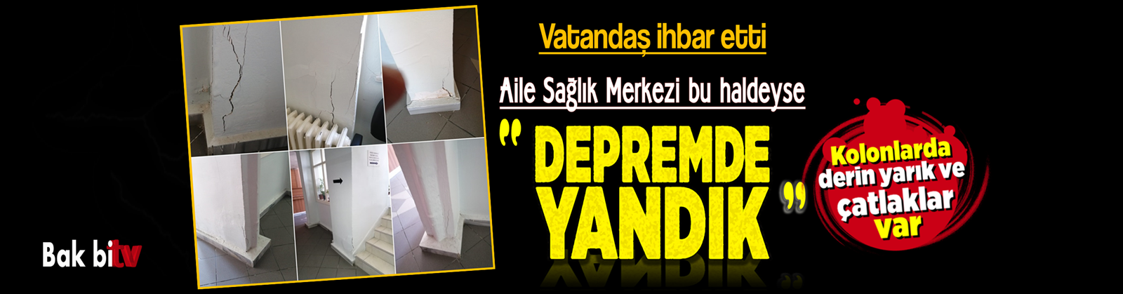 DEPREMDE İLK YIKILACAK YERLERDEN BİRİ “RÜSTEM PAŞA AİLE SAĞLIK MERKEZİ”