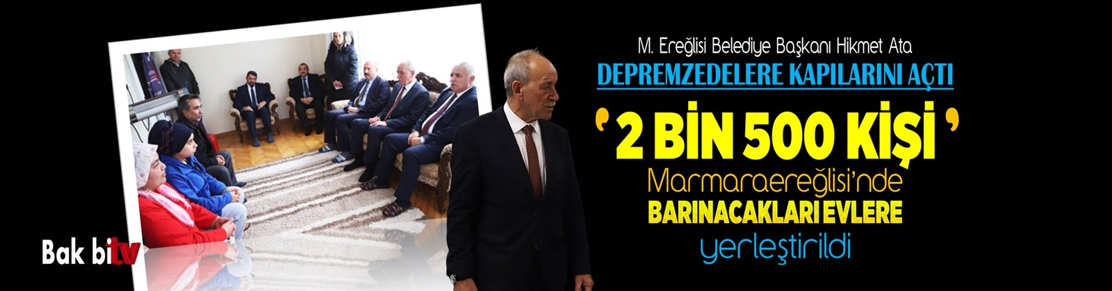 MARMARAEREĞLİSİ’NDE AFETZEDELERE SEFERBERLİK